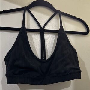 Black Strappy Women's Bralette